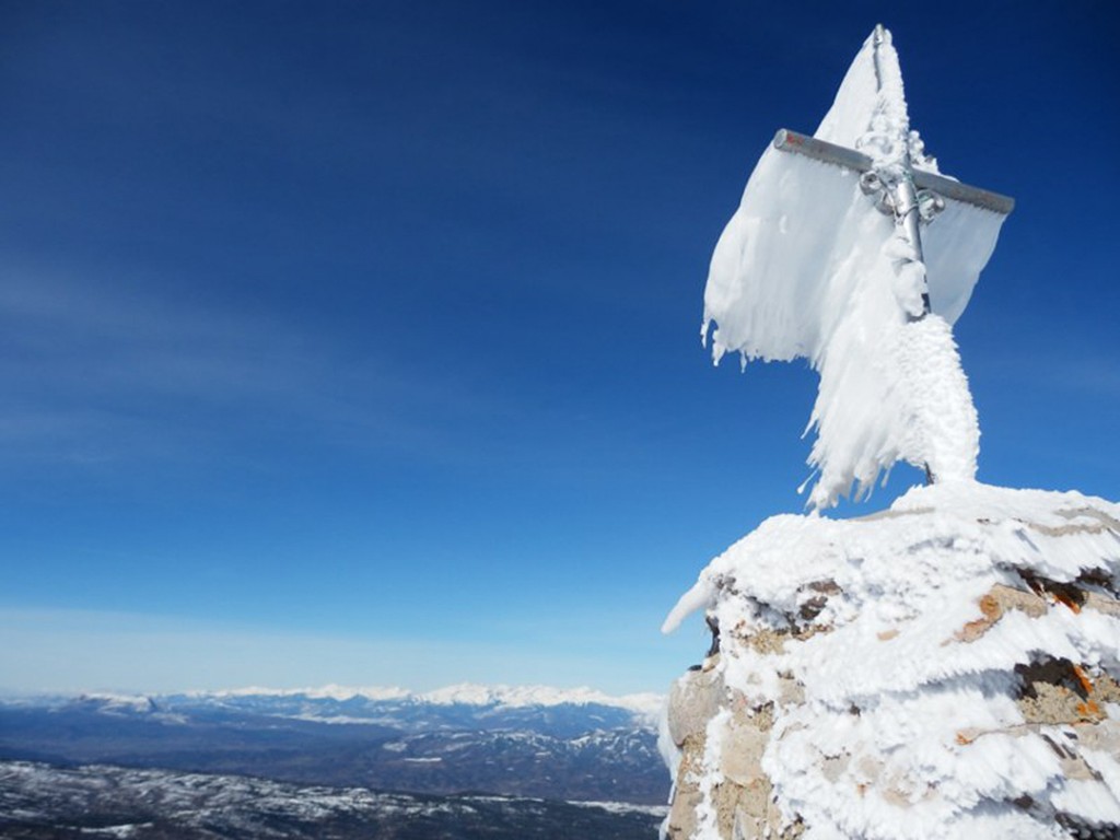 Puntón de Guara nevado