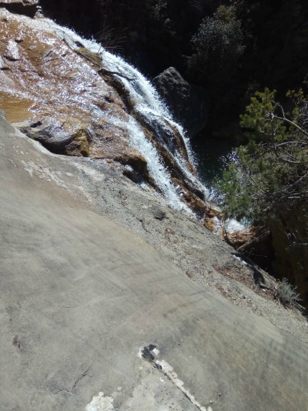 Vista desde arriba del Barranco de Abellada 